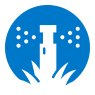 Blue Irrigation Icon