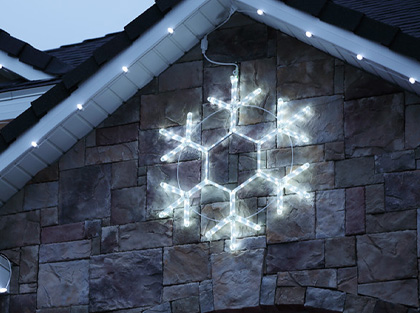 Large Snowflake Holiday Light